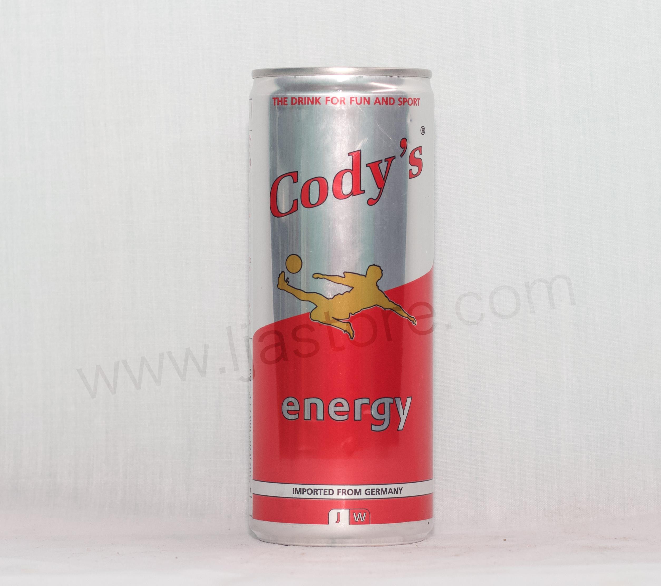 CODY'S Energy-Boisson énergisante sans Alcool – LJA Store