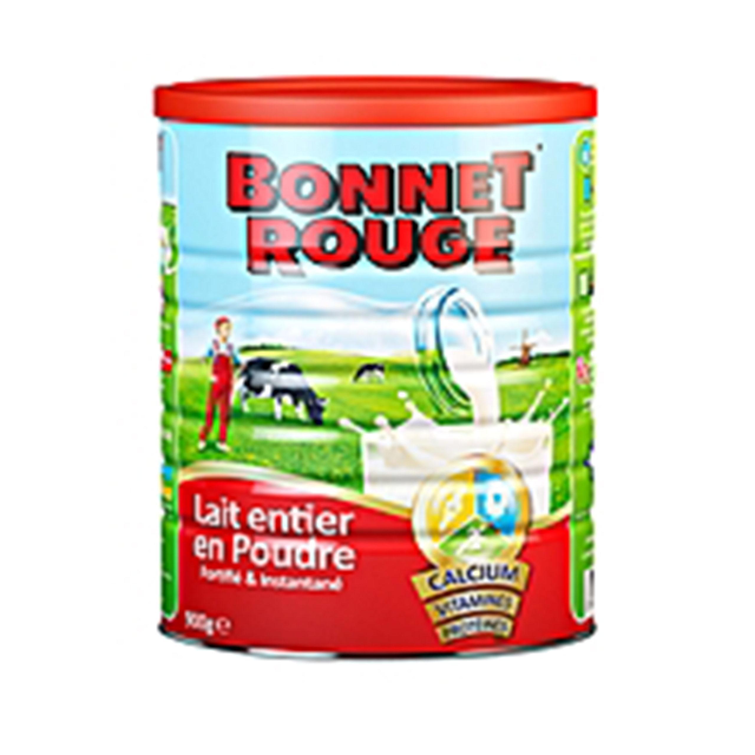 BONNET ROUGE , Boîte de Lait en Poudre 2,5kg