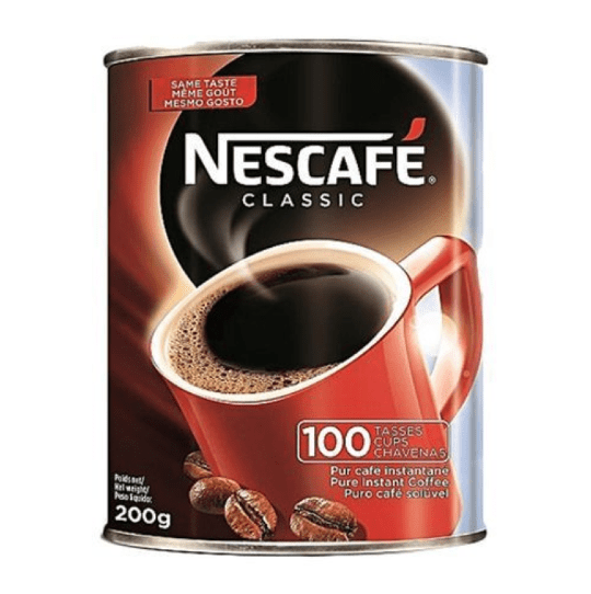 Nescafé NES,dark_roast, Grain entier, Café Soluble, Boîte de 200g